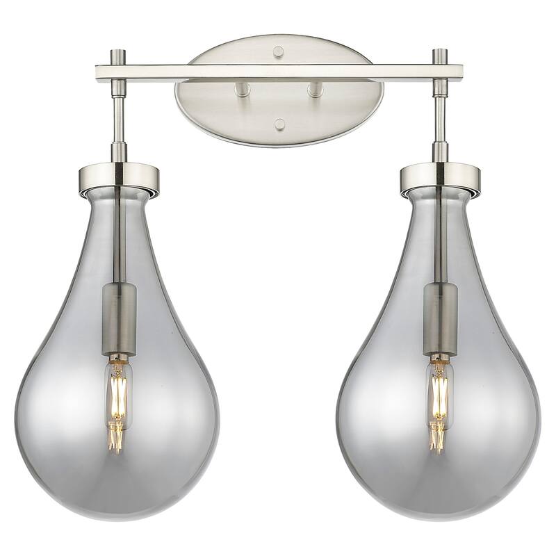 Innovations Lighting 451-2W-G451-7SM Owego 2 Light 18" Wide Vanity - Satin Nickel