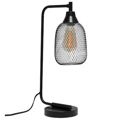 Lalia Home Industrial Mesh Desk Lamp