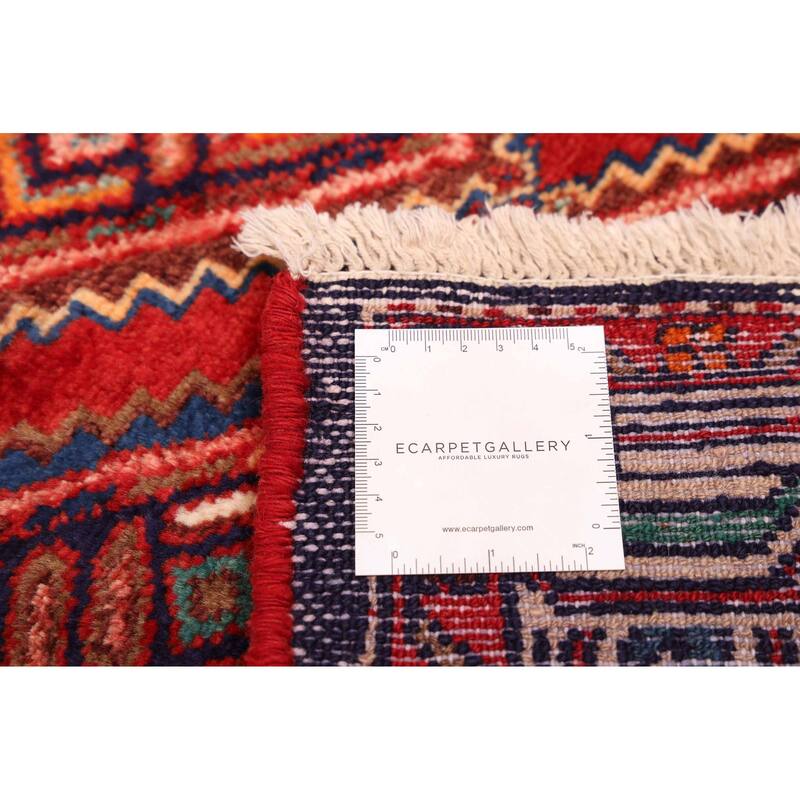 ECARPETGALLERY Hand-knotted Konya Anatolian Red Wool Rug - 2'10 x 9'7