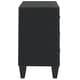 preview thumbnail 4 of 7, SAFAVIEH Marlon 3-Drawer Black Storage Chest
