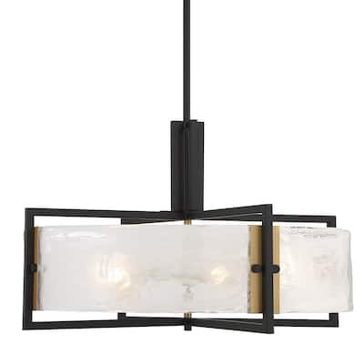 Savoy House 7-1696-5 Hayward 5 Light 28" Wide Drum Chandelier
