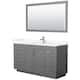 Option Dark Gray / Giotto Quartz Top / Brushed Nickel