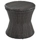 preview thumbnail 17 of 18, 5 Pieces Patio Furniture Chair Sets, Patio Conversation Set With Wicker Cool Bar Table,Ottomans,Outdoor Furniture Bistro Sets