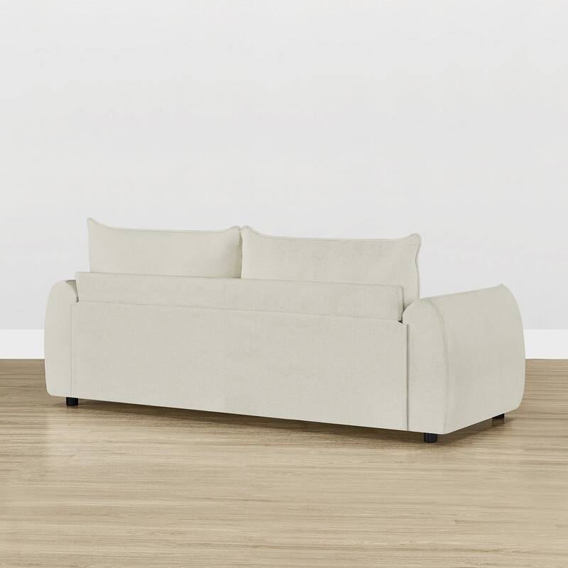 Spruce & Spring 2 Seat High Back Loveseat Sofa for Living Room