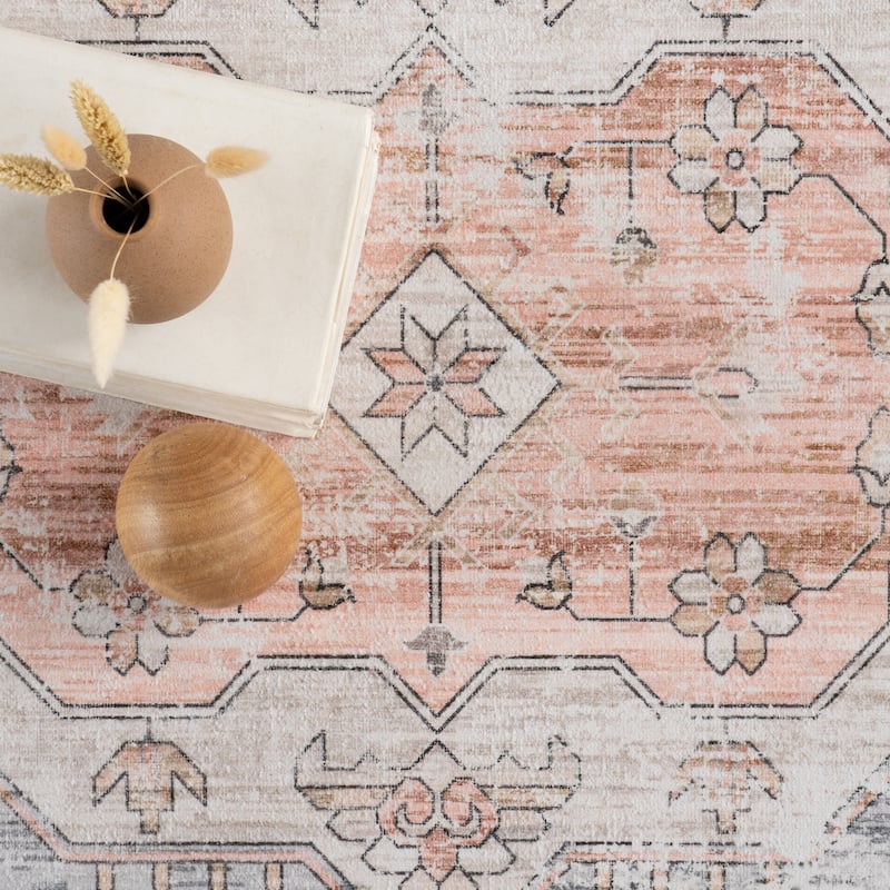 Nuloom Vinka SplashGuard Machine Washable Area Rug