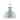 Yep by Golden Lighting Duncan 1-light 14in Chain Hung Pendant in Pewter and Seafoam shade