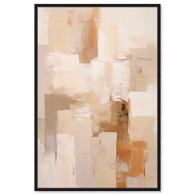 Sandstone Hush Canvas by Art Remedy