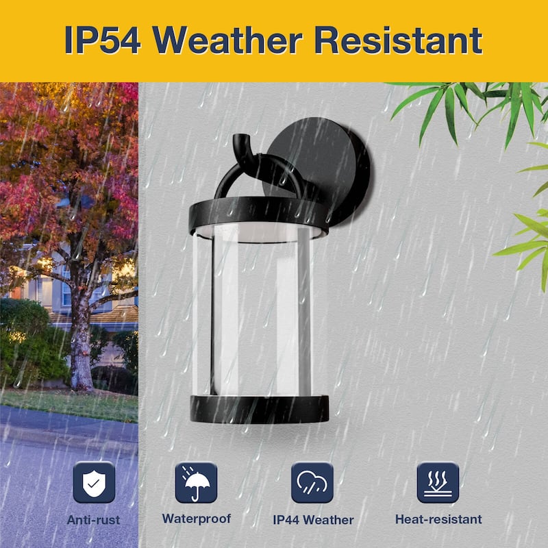 Outdoor Wall Sconce Lantern Exterior IP54 13W 700Lm 3000K