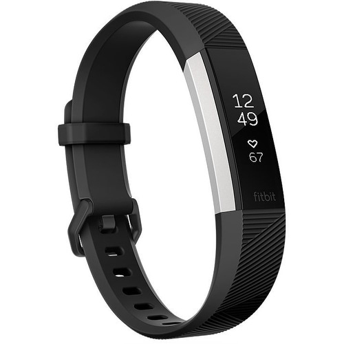 Fitbit Alta HR Heart Rate + Fitness Wristband (Black, Small)