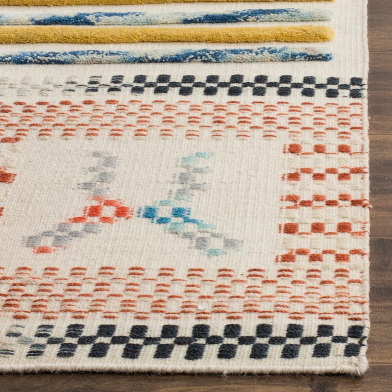 SAFAVIEH Handmade Flatweave Kilim Rakipe Wool Rug