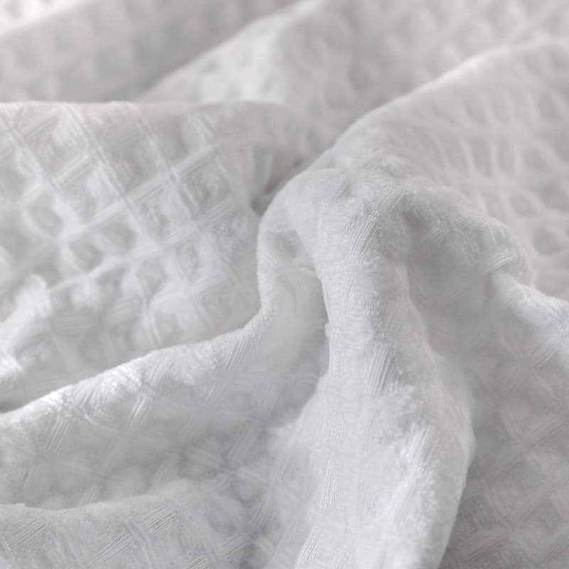 Fluffy Waffle Weave Chenille Throw Blanket