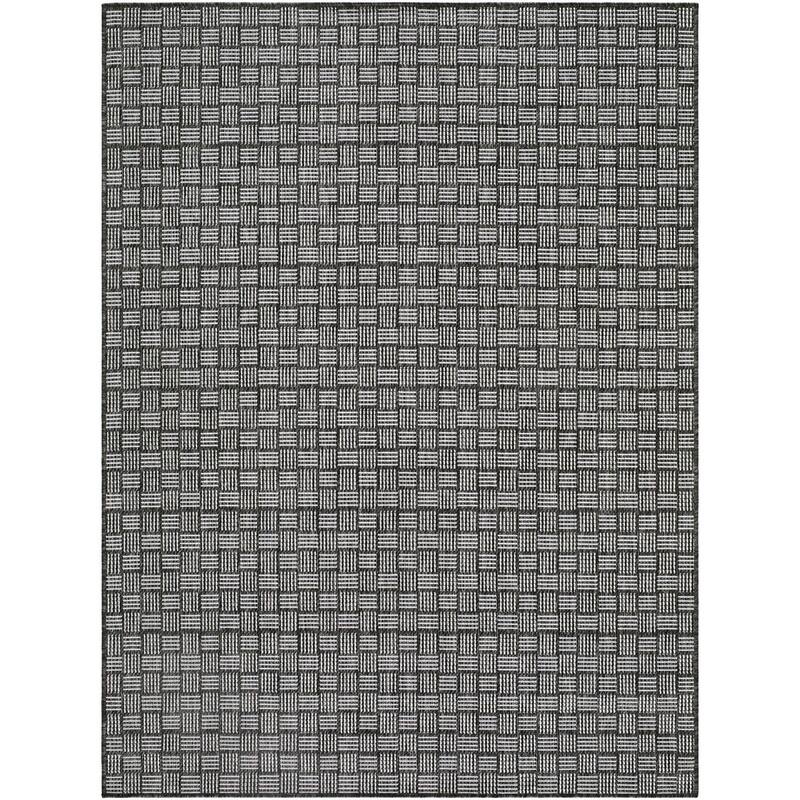 Galey Alix x Livabliss Westport Indoor/Outdoor Area Rug - Black/White - 7'10" x 10'