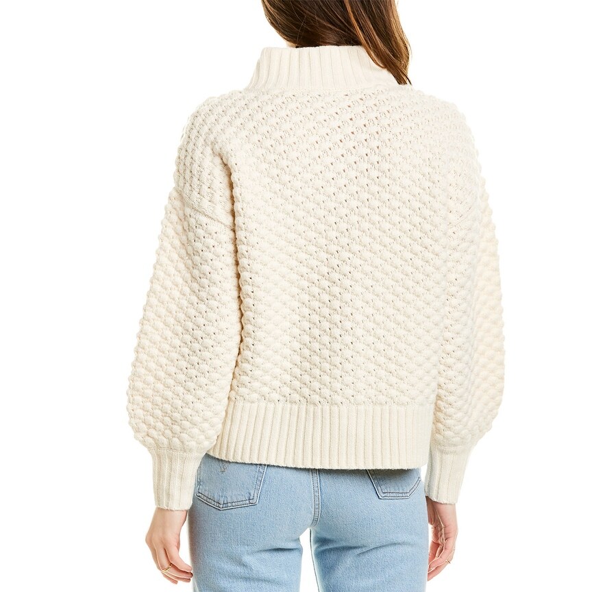 madewell surrey bobble cardigan