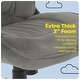 preview thumbnail 10 of 86, Serta Hannah Office Chair with Headrest Pillow, Adjustable Ergonomic Desk Chair with Lumbar Support