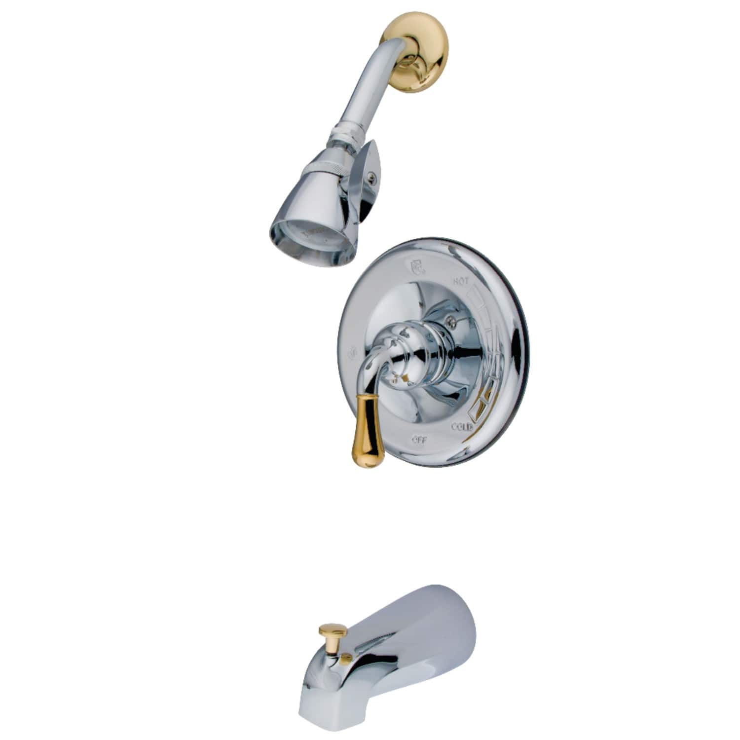 Option Polished Chrome/Polished Brass