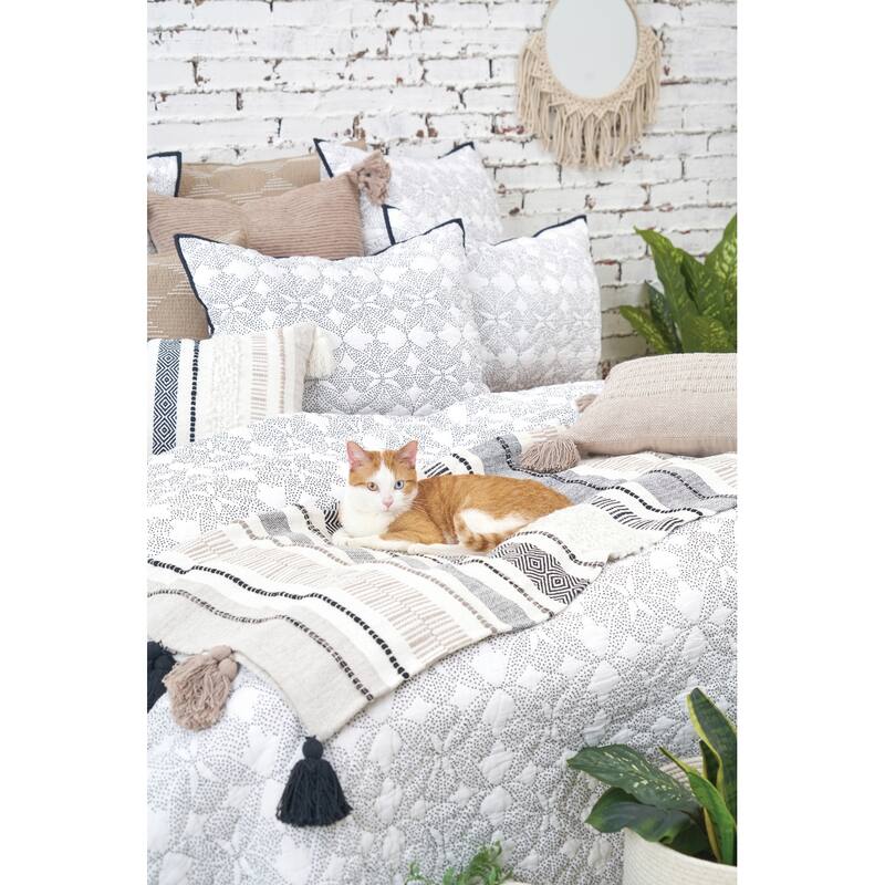Barton Dune Onyx Throw Blanket