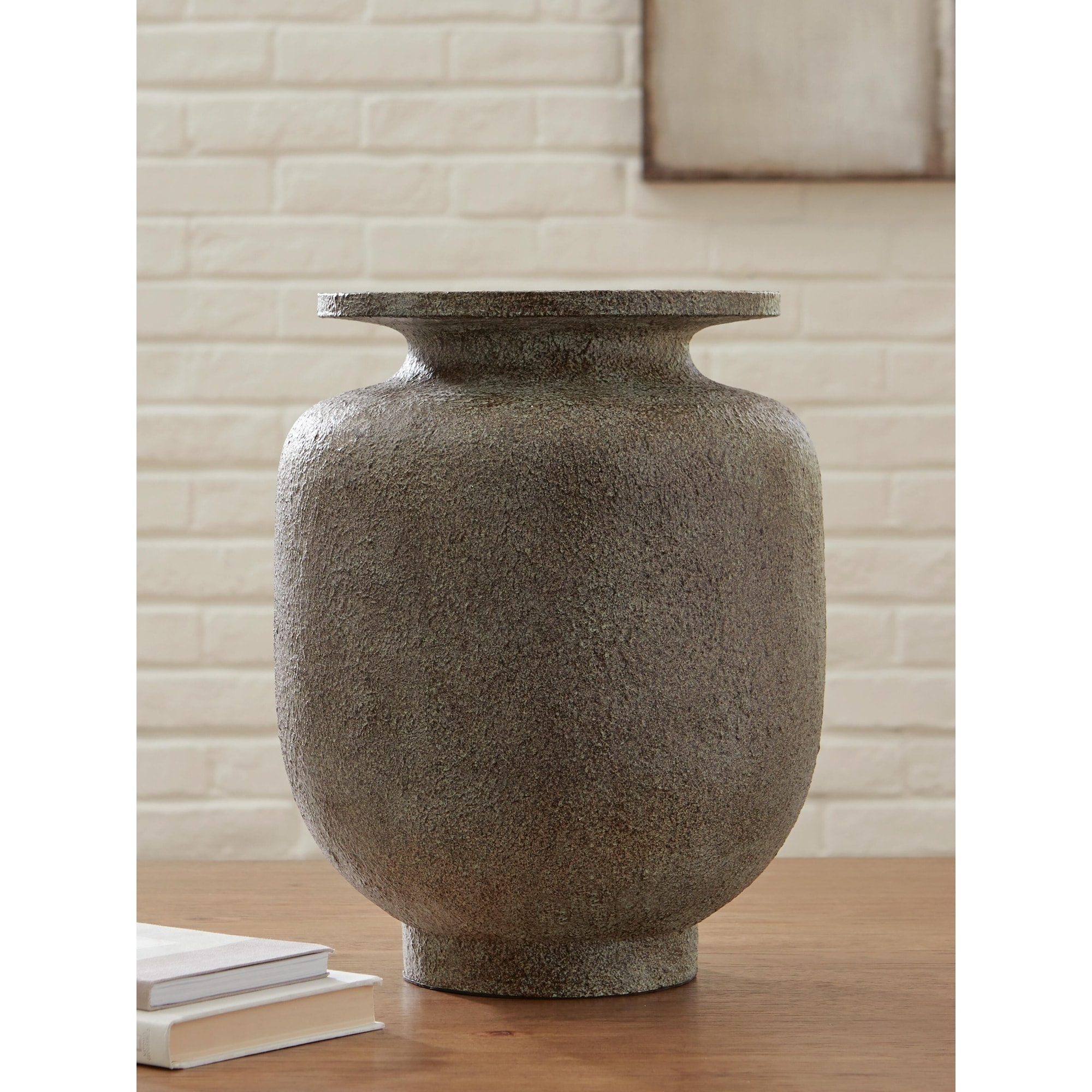 Signature Design by Ashley Jedwick Gray/Brown Vase