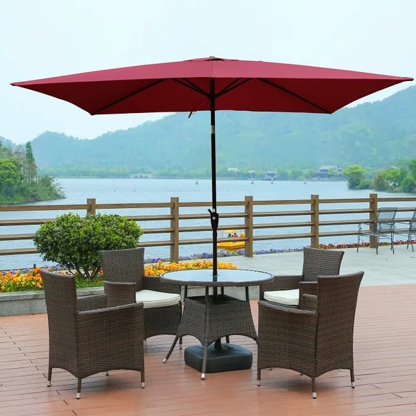 72 patio umbrella 10ft Square Automatic Hydraulic Cantilever with Air Vent Breakwater Bay This one 6 ft. Custom Beach/Outdoor Patio