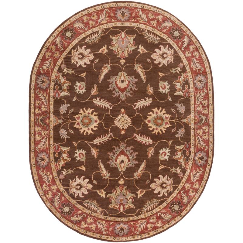 Livabliss Flanders Handmade Traditional Wool Area Rug