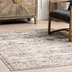 preview thumbnail 10 of 9, Nuloom Aitana SpinClean Floral and Paisley Machine Washable Area Rug