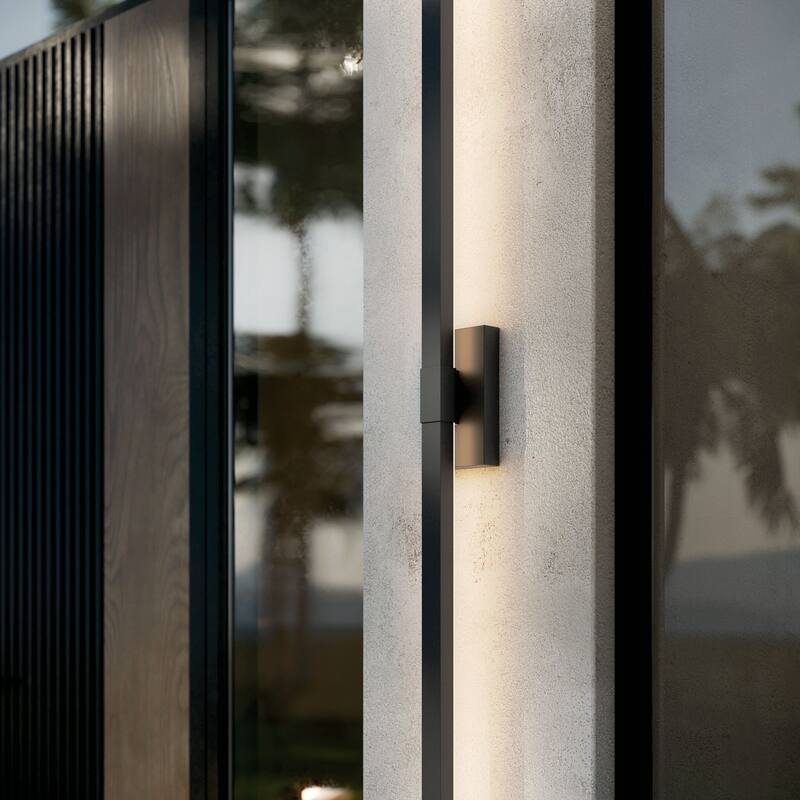 Nocar 60" Outdoor LED Wall Light in Textured Black - Textured Black