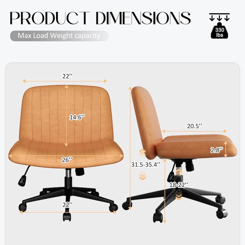 Swivel Lounge Office Chair with Adjustable Height & Tilt – Multi-Scene Ergonomic Chair (Multiple Colors)