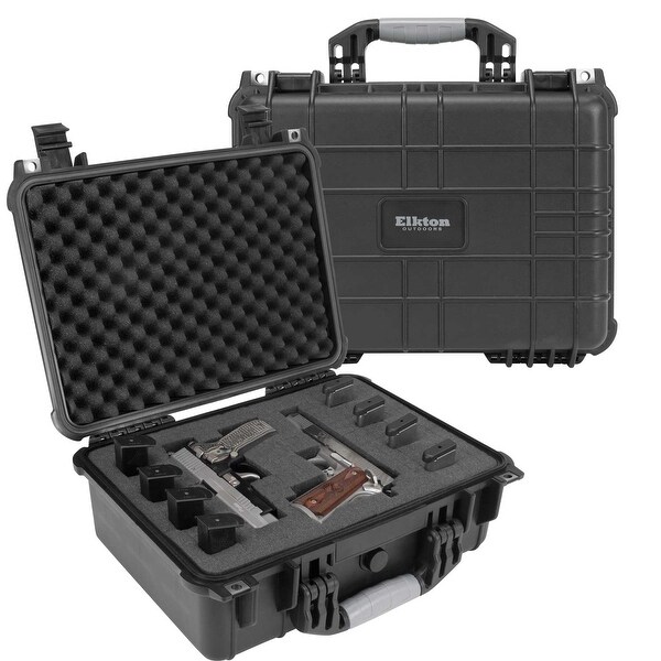 Shop Elkton Outdoors Hard Gun Case Fully Customizable Pistol Case