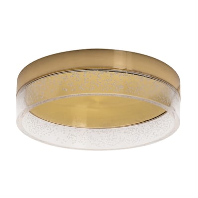 AFX Maggie 12" Wide LED Flush Mount Drum Ceiling Fixture