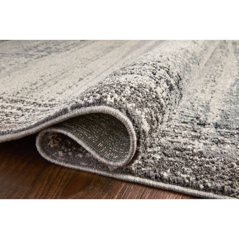 Alexander Home Grant Modern Abstract Border Area Rug