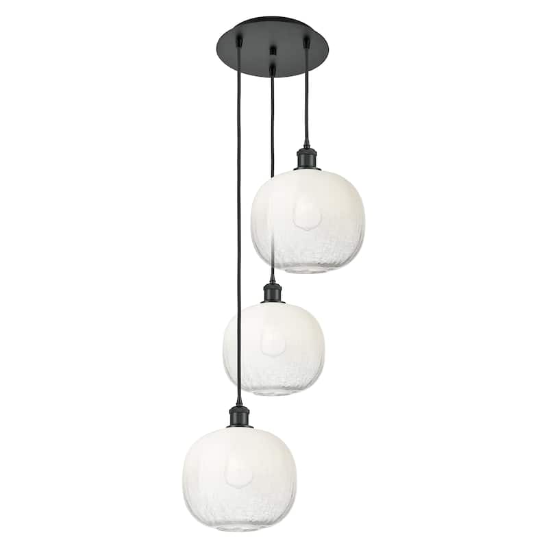 Innovations Lighting Endless Possibilities Ballston - Brookhaven Sphere - 3 Light 17" Cord Hung Multi Pendant