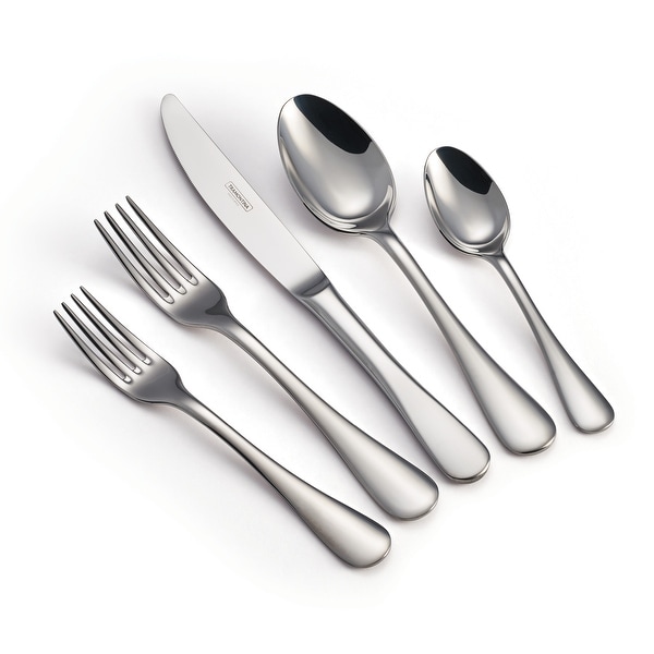 Tramontina Classic 20 Pc 18/10 Stainless Steel Flatware Set. Opens flyout.