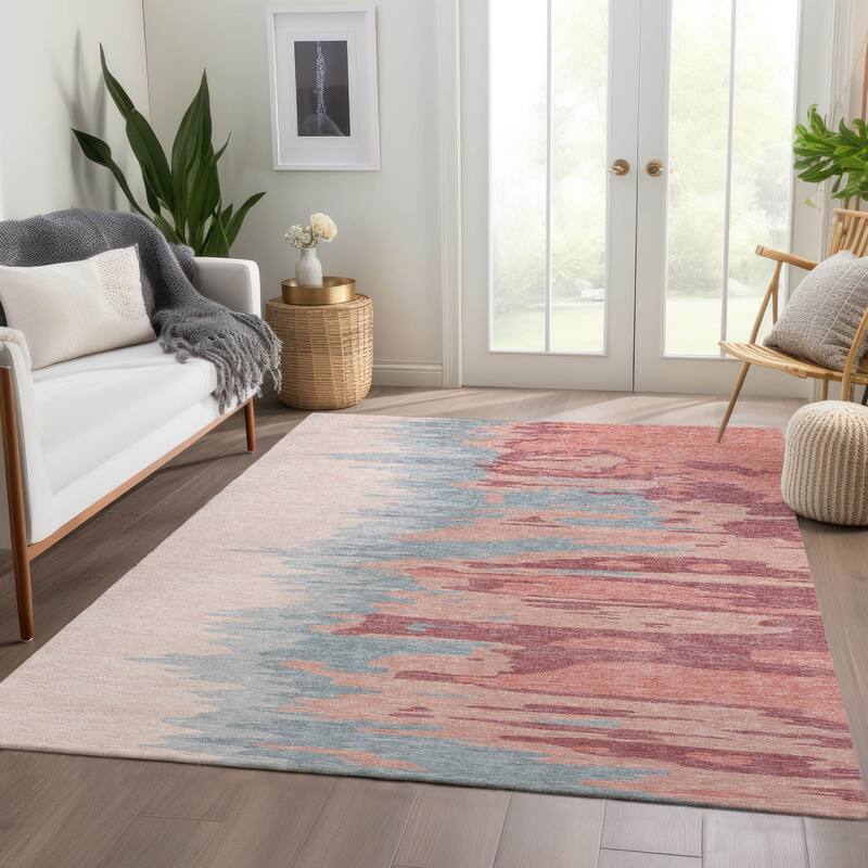 Premium Washable Super Soft Modern Ombre Mayfield Rug