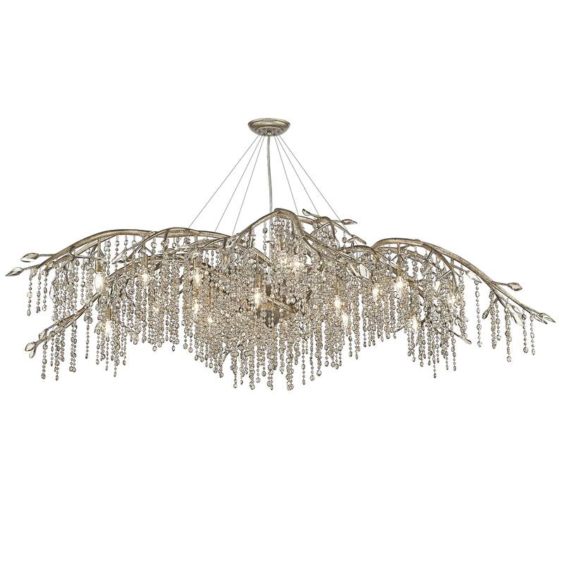 Golden Lighting Autumn Twilight Mystic Gold 24-light Chandelier
