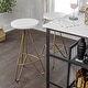 preview thumbnail 11 of 49, Trinity Modern Round Metal Backless Bar Stool with Hairpin Legs and Integrated Footrest for Kitchen Island & Home Bar