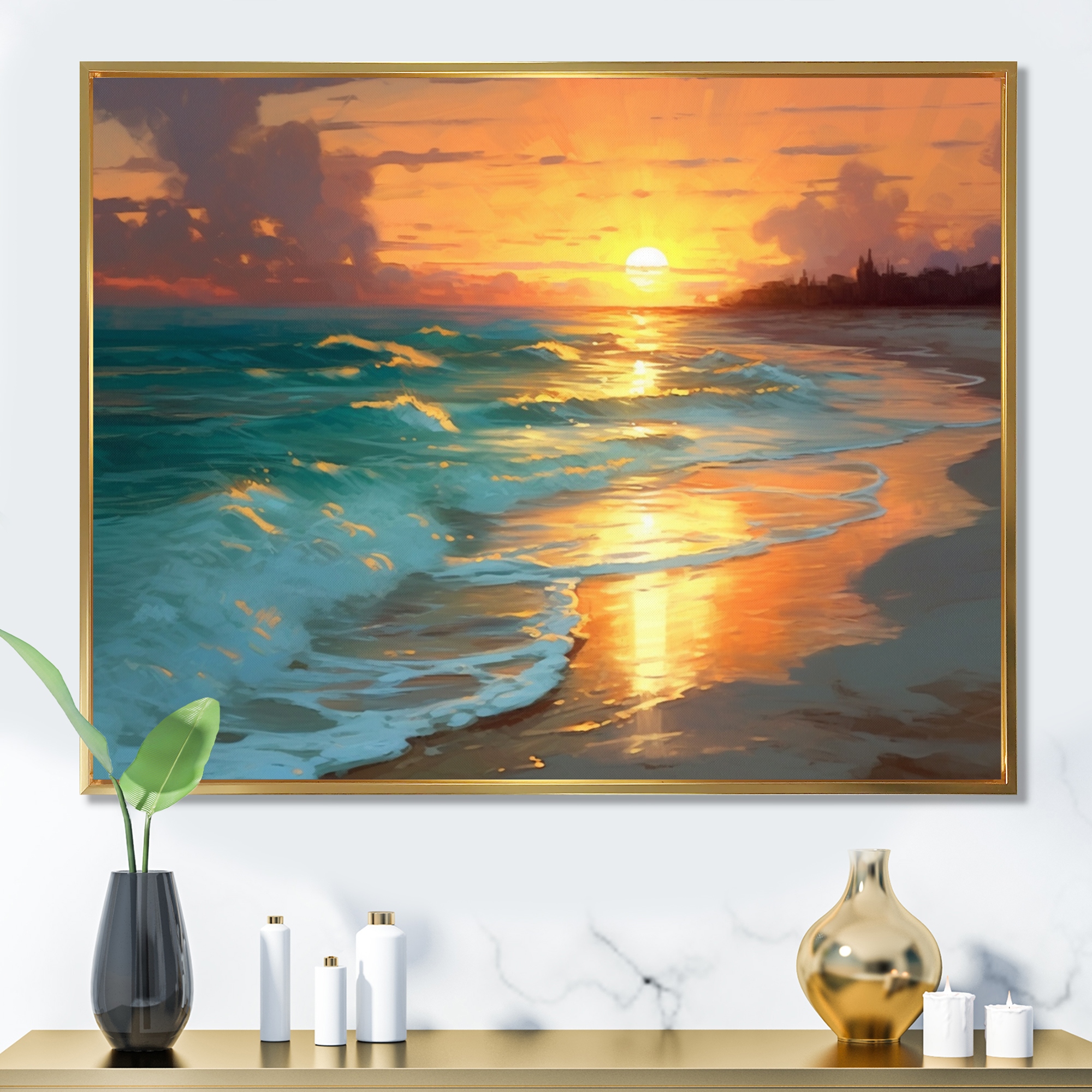 Society6 ケース Sunset on Exotic Beach by BluedarkArt 71LM8bT0tiL._UF350,350_QL50_.jpg