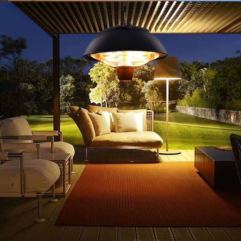 Electric Patio Heater, Outdoor Hanging Infrared patio heater - N/A