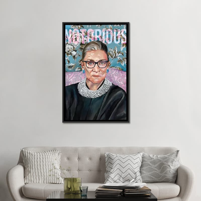 iCanvas "RBG" by Heather Perry Framed Canvas Print