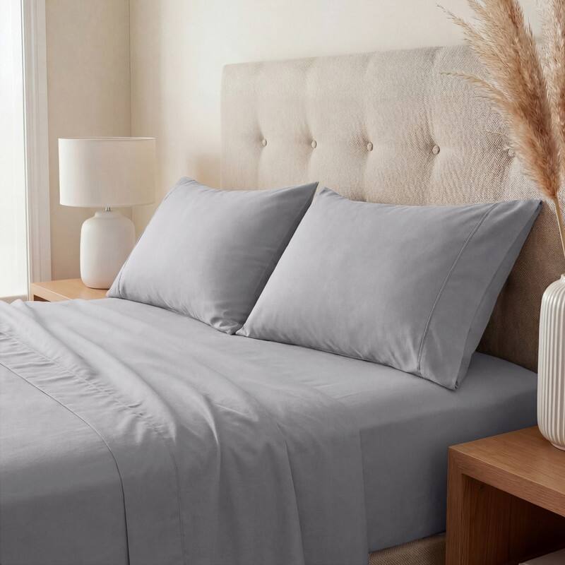 Superior 800 Thread Count Cotton Blend Pillowcase Set of 2