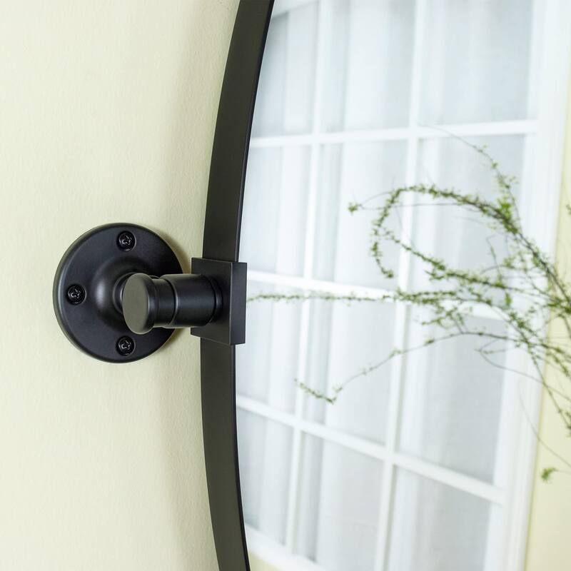 TEHOME Leni Oval Metal Wall Mirror