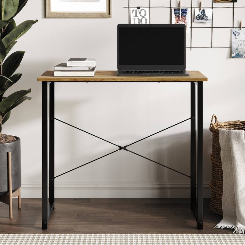 CraftPorch Modern 31-Inch Metal Computer Desk