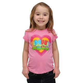 14//16 NEW Pizza Party Teenage Mutant Ninja Turtles Girls T-shirt size 7//8