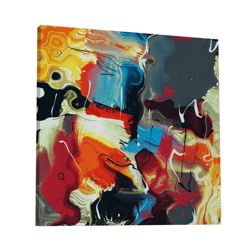 Fine Art Studio "Abstract 1779" by R Bolokofsky Gallery Wrap Canvas