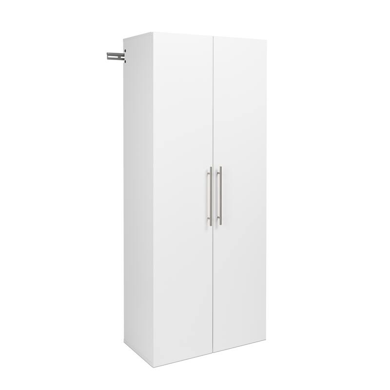 Prepac 30" HangUps Shoe Storage Cabinet - 30" W x 72" H x 16" D - White