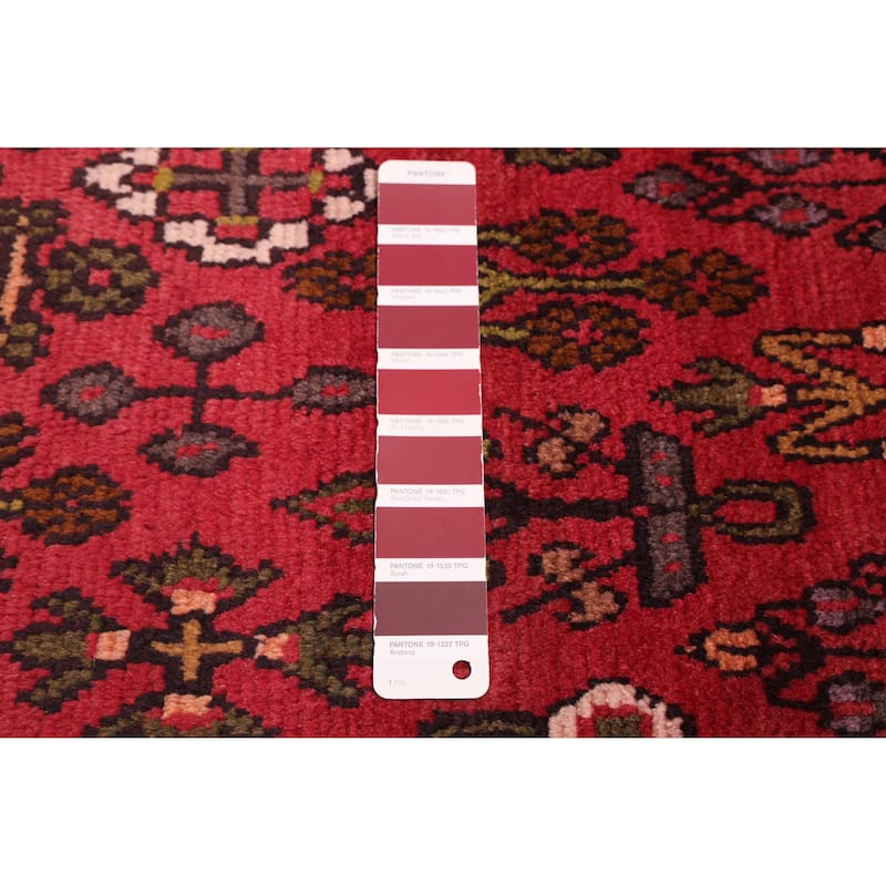 ECARPETGALLERY Hand-knotted Kayseri Vintage Red Wool Rug - 6'10 x 10'4