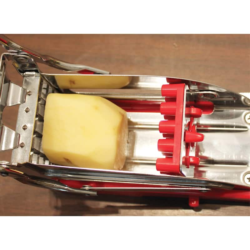 HIC Kitchen French Fry Potato Cutter with Suction Base