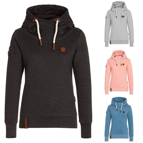 Shop Winter Warm Fashion Women Hoodies Coat Casual Thick Jackets