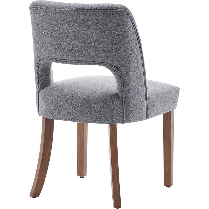 Wooden Dining Chairs Set of 2/4/6,Modern Fabric Upholstered Dining Room Chair Kitchen Chairs