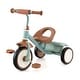preview thumbnail 2 of 16, Tricycle Kids Trike with Adjustable Seat, Storage Basket and Limited Steering - 27" x 16" x 22" (L x W x H) Green
