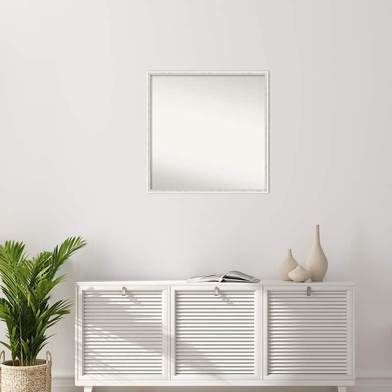 Paige Non-Beveled Wood Framed Wall Mirror