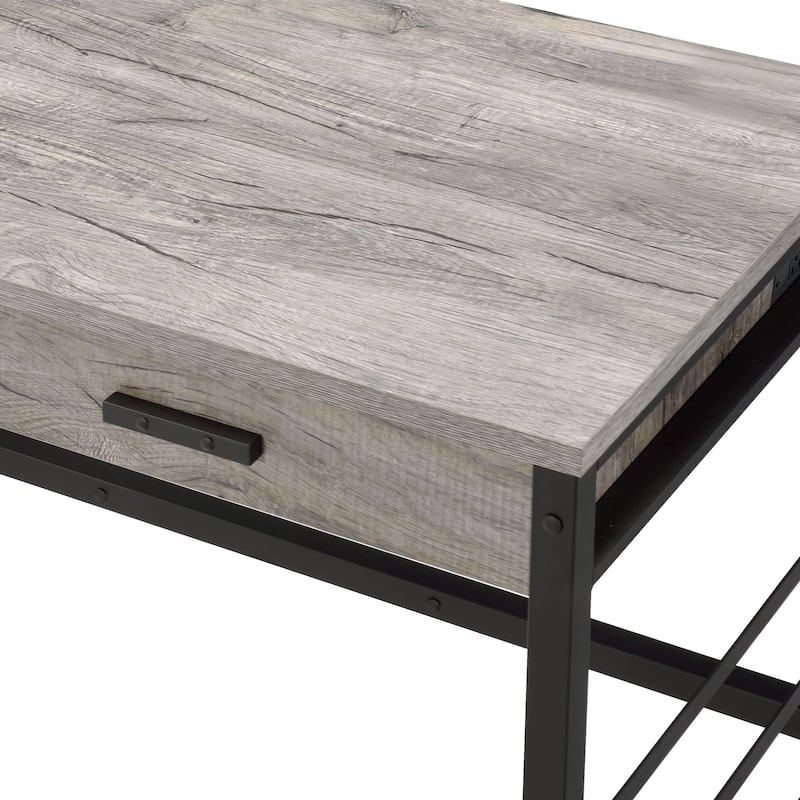 Versatile Writing Desk with Modern Design and Practical Storage Options